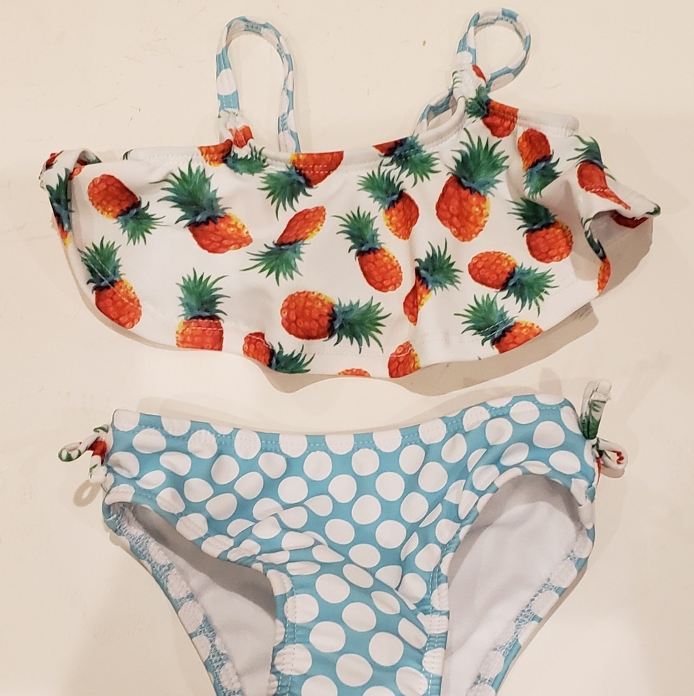 Sol Swim baby girl bikini 6/9m NWOT